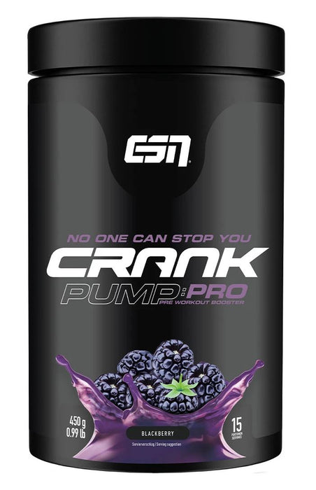 ESN Crank Pump Pro Pre Workout Booster Pump Muskelaufbau Muscle-Lab