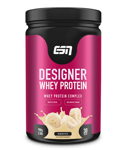 ESN Designer Whey Protein Pulver Whey Konzentrat Isolat Muscle-Lab bananamilk