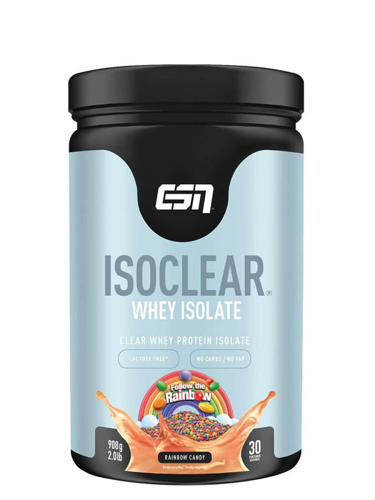 ESN IsoClear Protein Drink Pulver Whey Isolat Muscle-Lab rainbow candy