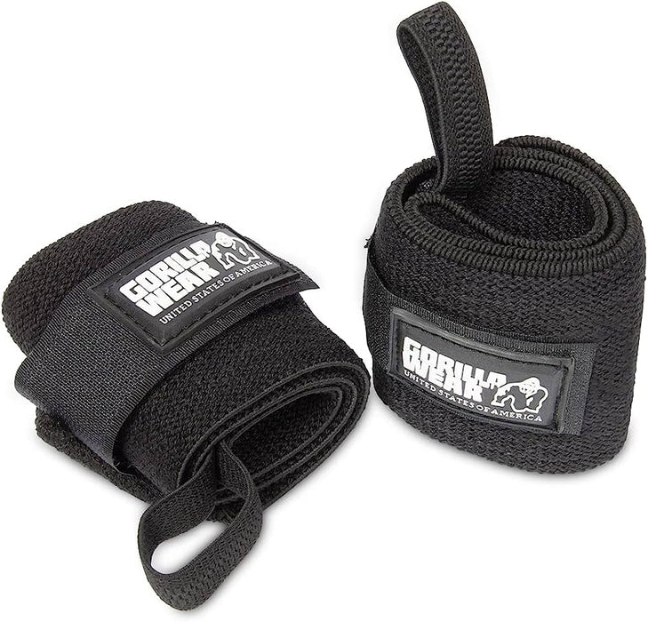 Wrist Wraps PRO – Grau / Schwarz