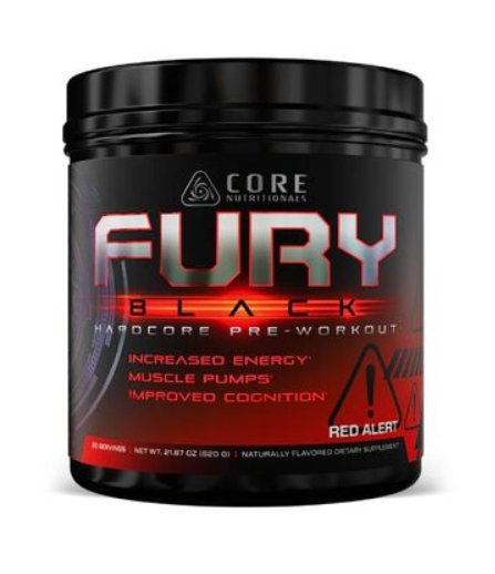 Core Nutritionals Fury Black