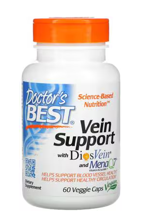 Doctors Best Vein Support with DiosVein and MenaQ7