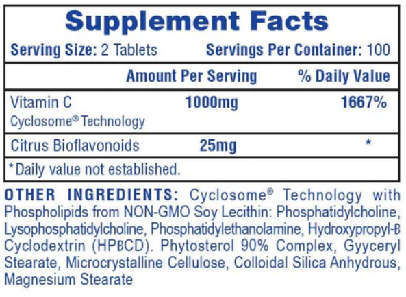 Hi-Tech Pharmaceuticals Vitamin C