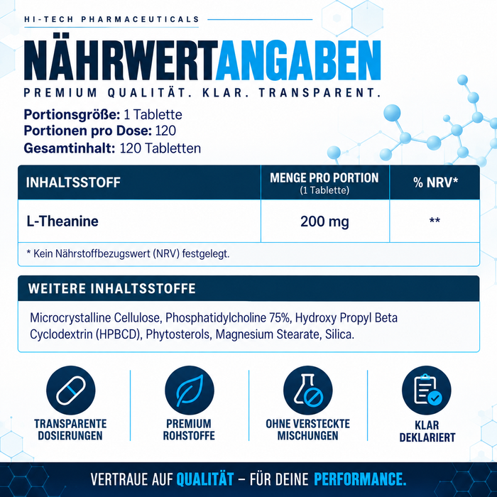 Hi-Tech Pharmaceuticals L-Theanine