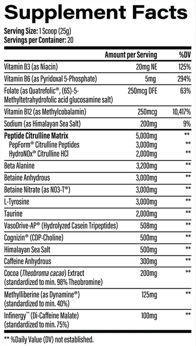 Infinis Nutrition Pre Peptide 226