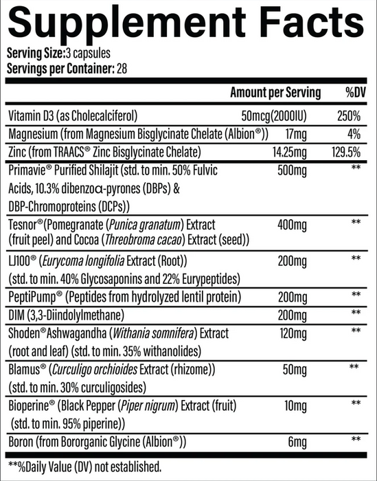 Infinis Nutrition Test Peptide T37