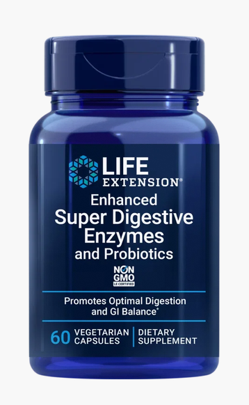 Life Extension Enhanced Super Digestive Enzymes and Probiotics
