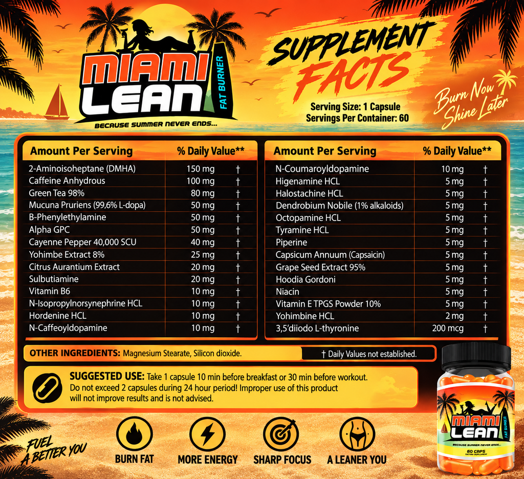 Revange Nutrition Miami Lean