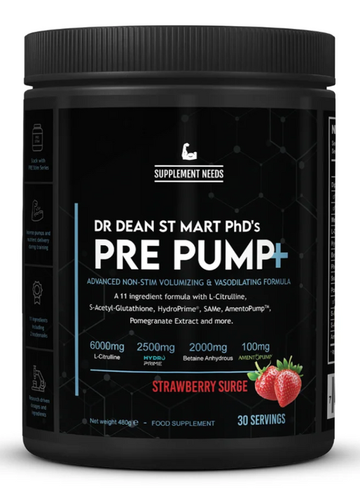 Supplement Needs PRE Pump+