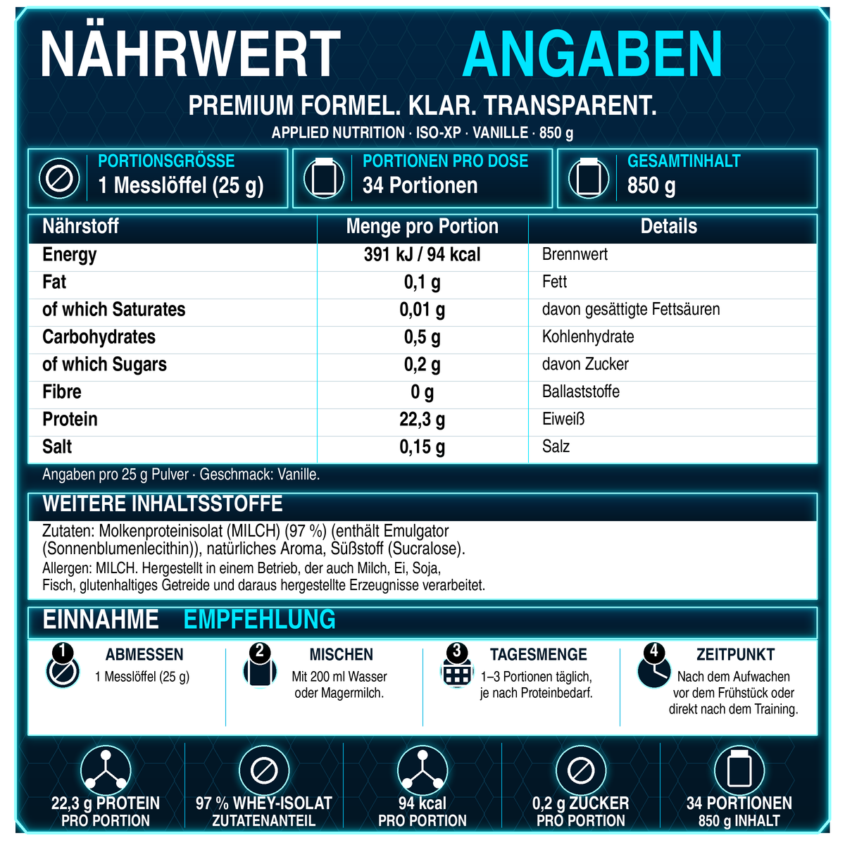 Applied Nutrition Iso-XP