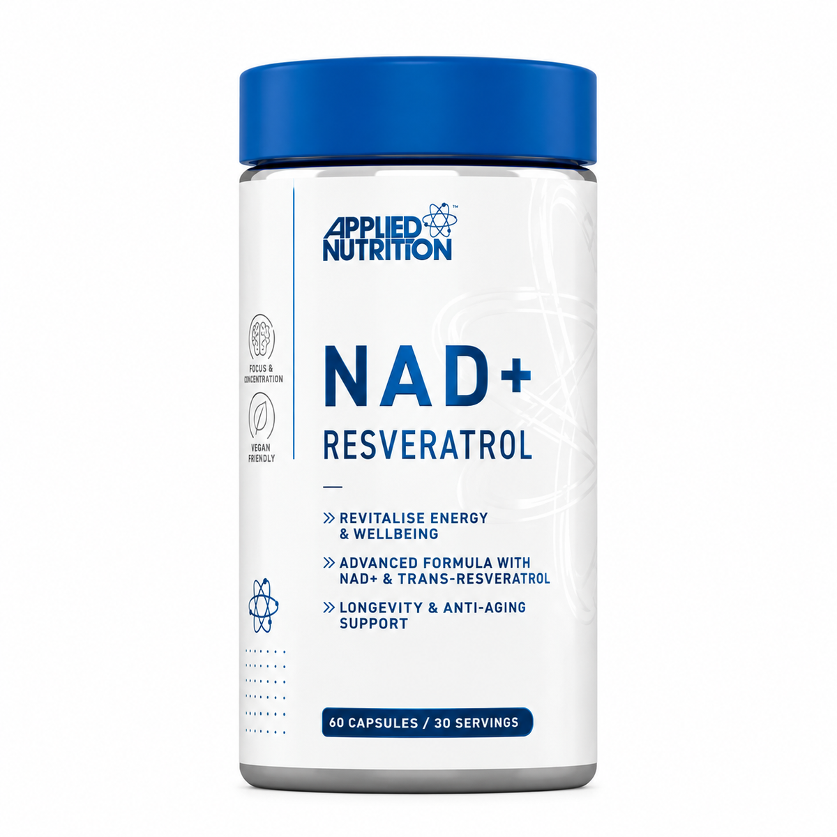 Applied Nutrition NAD+ Resveratrol