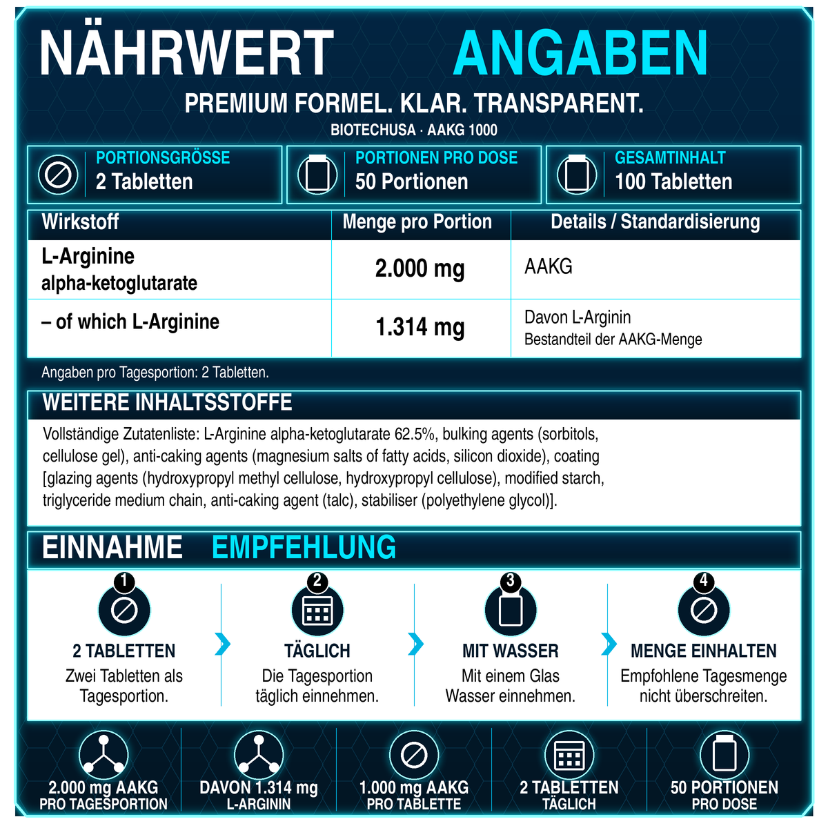 BioTech AAKG 1000