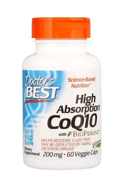 Doctor's Best Coenzyme Q10 with Bioperine
