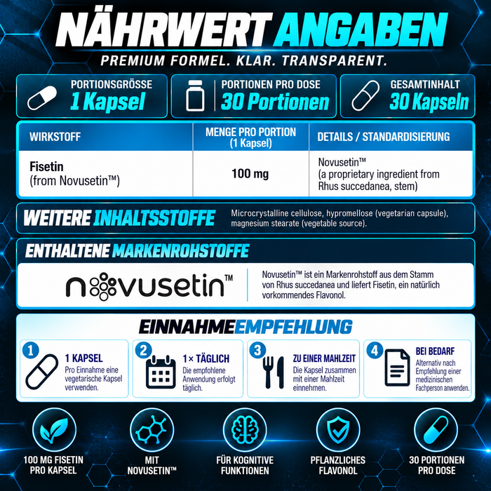 Doctor's Best Fisetin mit Novusetin