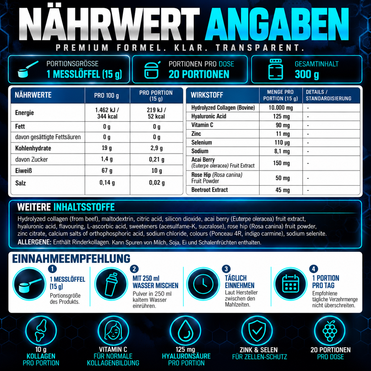 Dorian Yates Collagen Complex