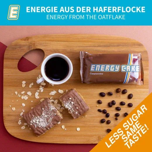 Sven Jack Energy Cake Riegel – 125 g Frontansicht