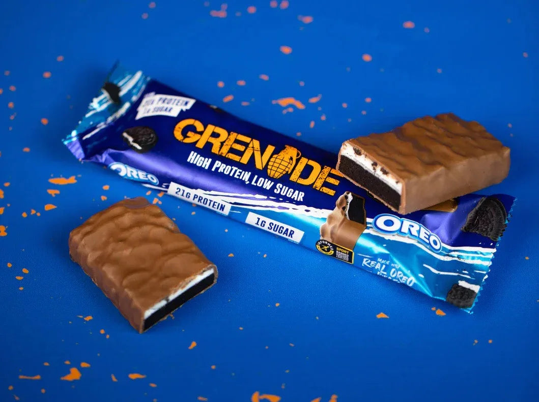 Grenade OREO Protein Bar Vorderseite Verpackung