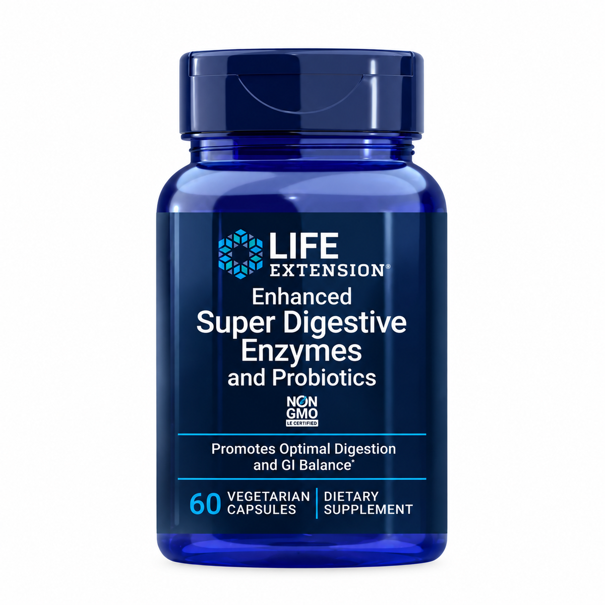 Life Extension Enhanced Super Digestive Enzymes and Probiotics