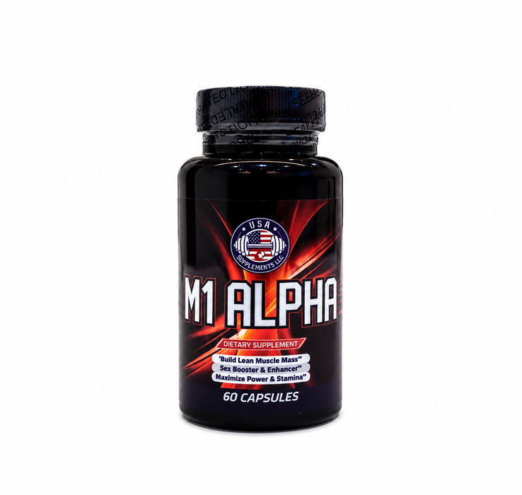 USA Supplements M1 Alpha gelimiteerd en origineel
