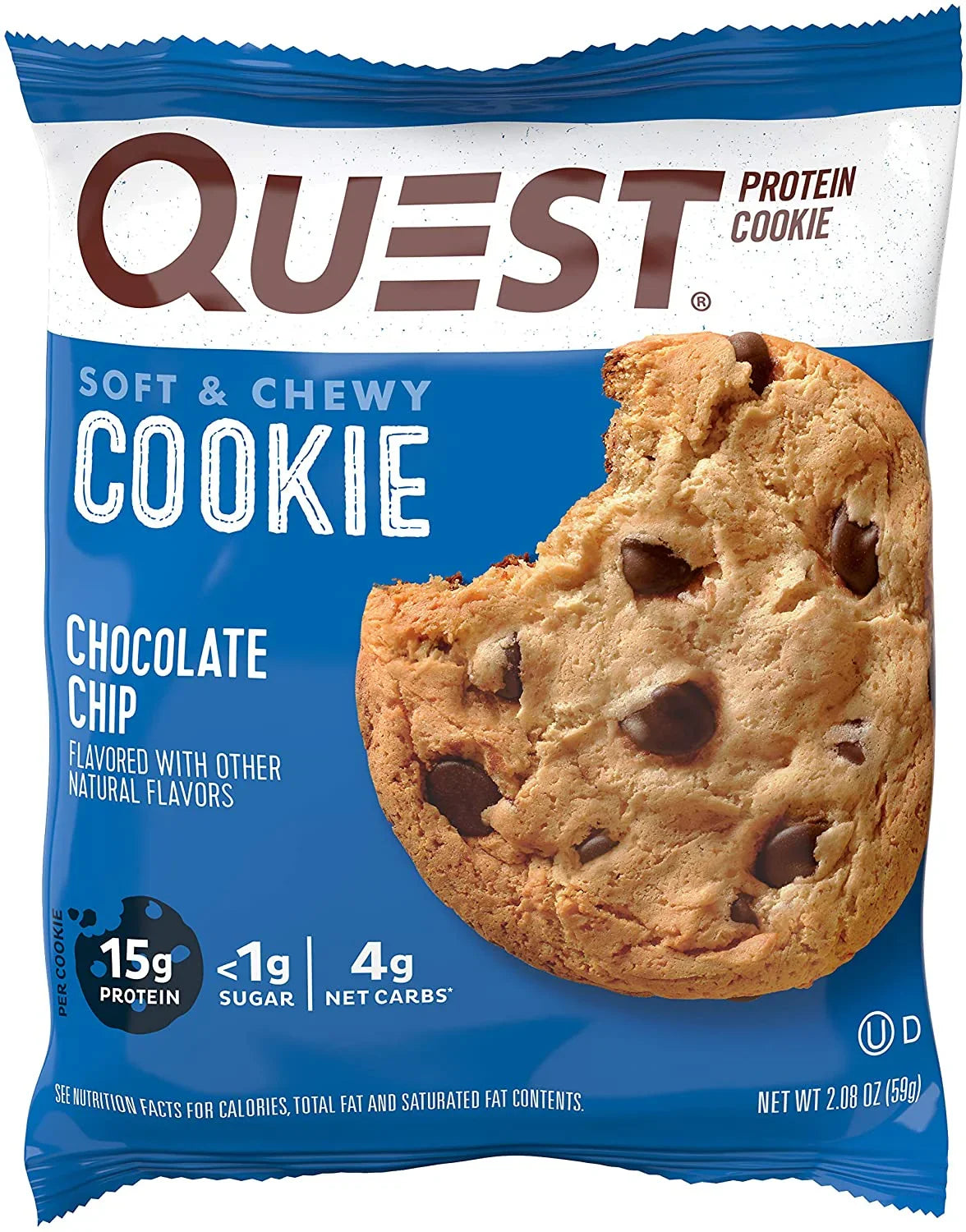 Quest Nutrition Protein Cookie Verpackung – Premium Keks Snack