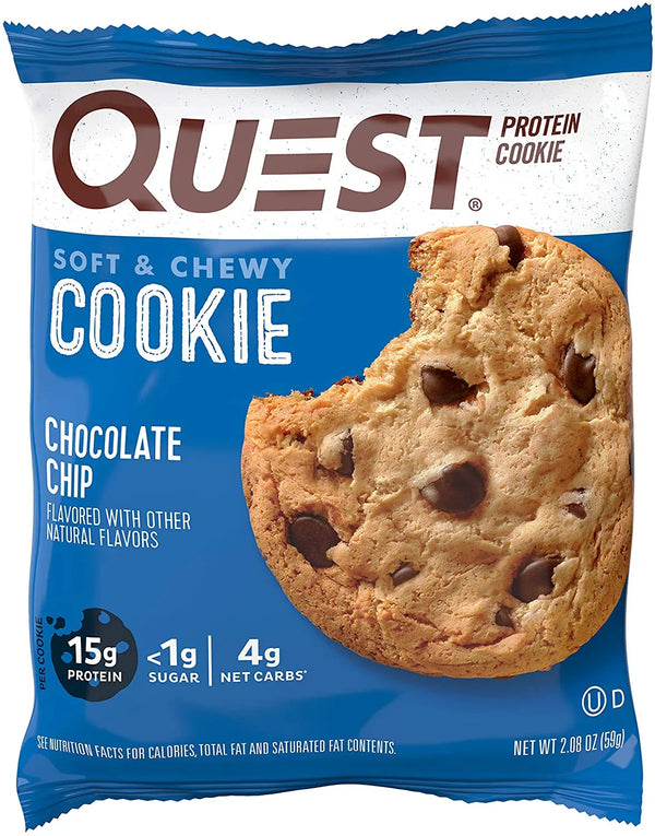 Quest Nutrition Protein Cookie Verpackung – Premium Keks Snack