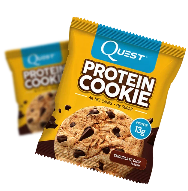 Quest Protein Cookie Einzelkeks Nahaufnahme – 15g Protein