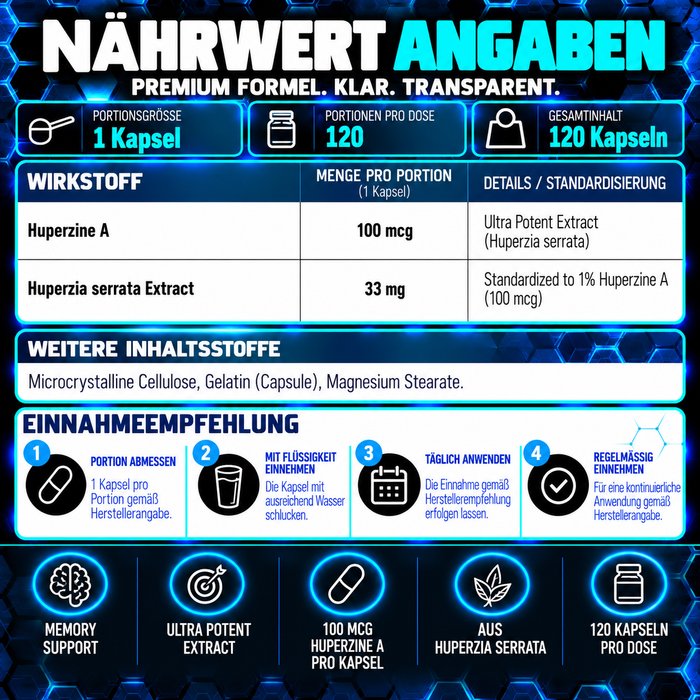 SNS Huperzine A