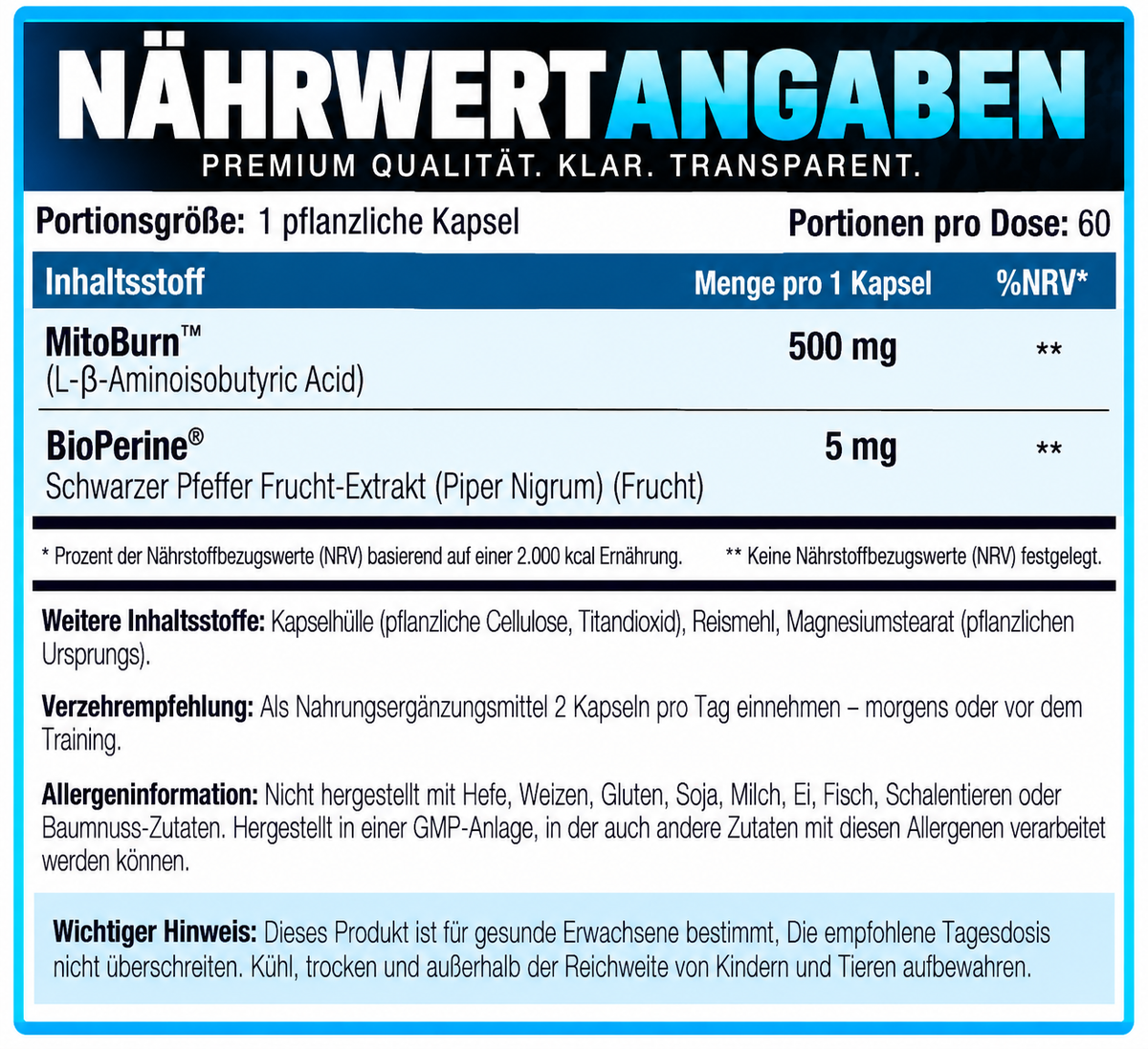 SNS MitoBurn™ XT
