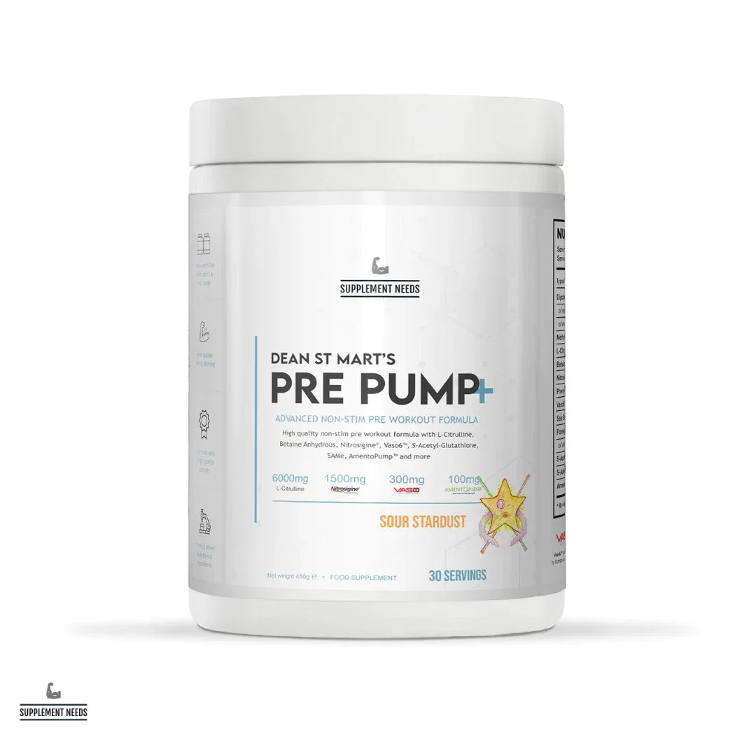 Supplement Needs Pre Pump