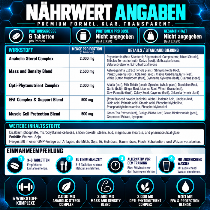 Universal Natural Sterol Complex
