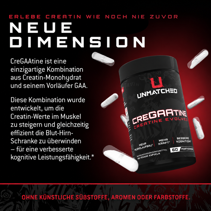 Unmatched CreGAAtine (Kapseln)