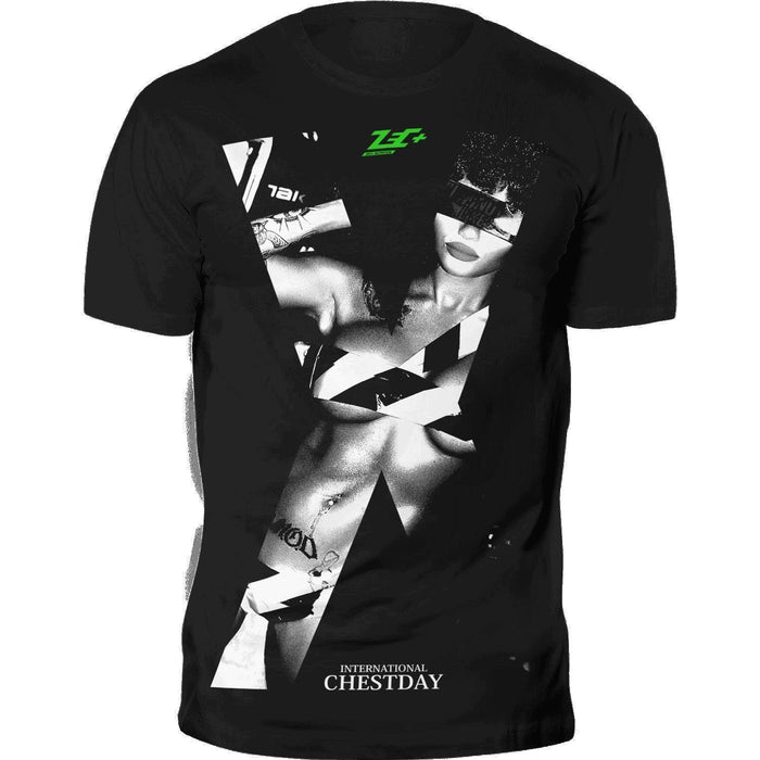 ZEC+ Fashion - T-Shirt Fitness Logo "LUSY in BLACK"
