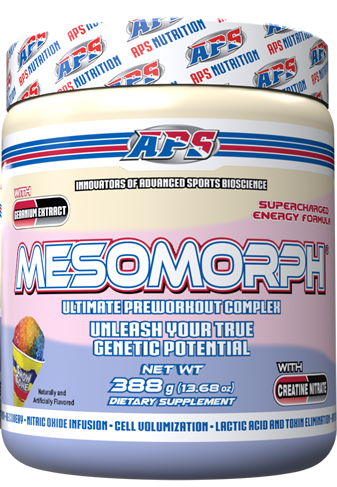  APS Mesomorph Booster pre workout Snow Cone