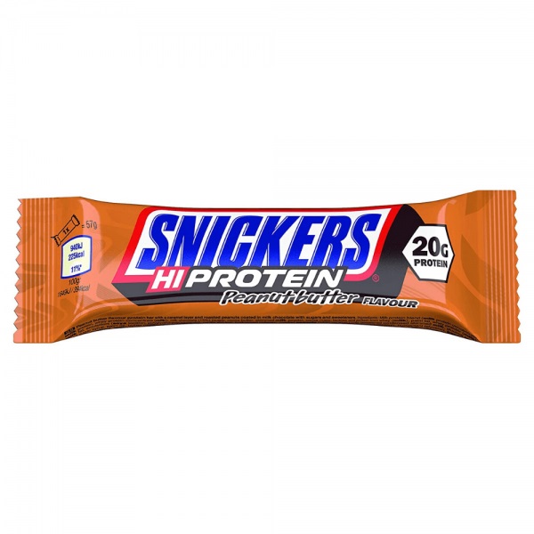 Snickers Hi Protein Creamy Peanut Butter Riegel