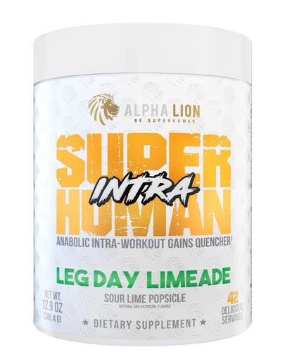 Alpha Lion Superhuman Intra Leg Day Limeade