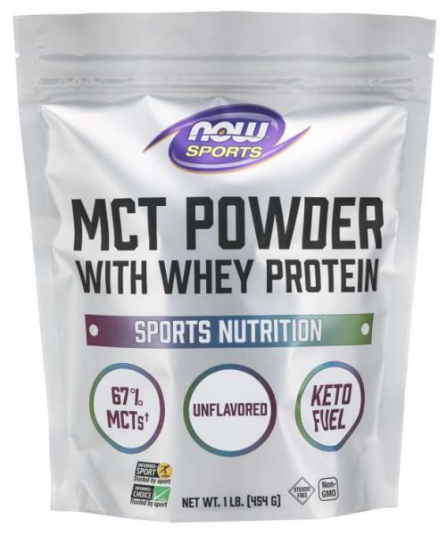 NOW Foods MCT Powder with Whey Protein MHD 12/21