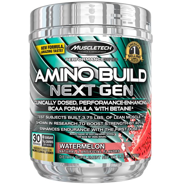 MuscleTech - Amino Build Next Gen, 276g - 30 Portionen